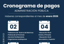 El lunes 2 de febrero comienza el cronograma de pagos a estatales jujeños