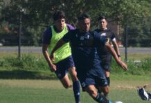 Con dos caras nuevas, Gimnasia hizo su primera práctica formal de fútbol ante Talleres de Córdoba