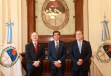 Sadir recibió al embajador de Estados Unidos en Argentina
