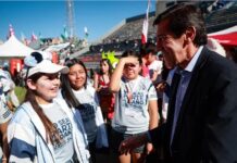 Sadir acompañó el cierre del Finde Estudiantil 2026 junto a miles de jóvenes