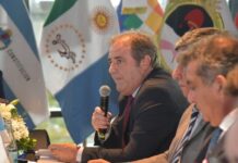 Bernis abogó por el Belgrano Cargas ante el Norte Grande